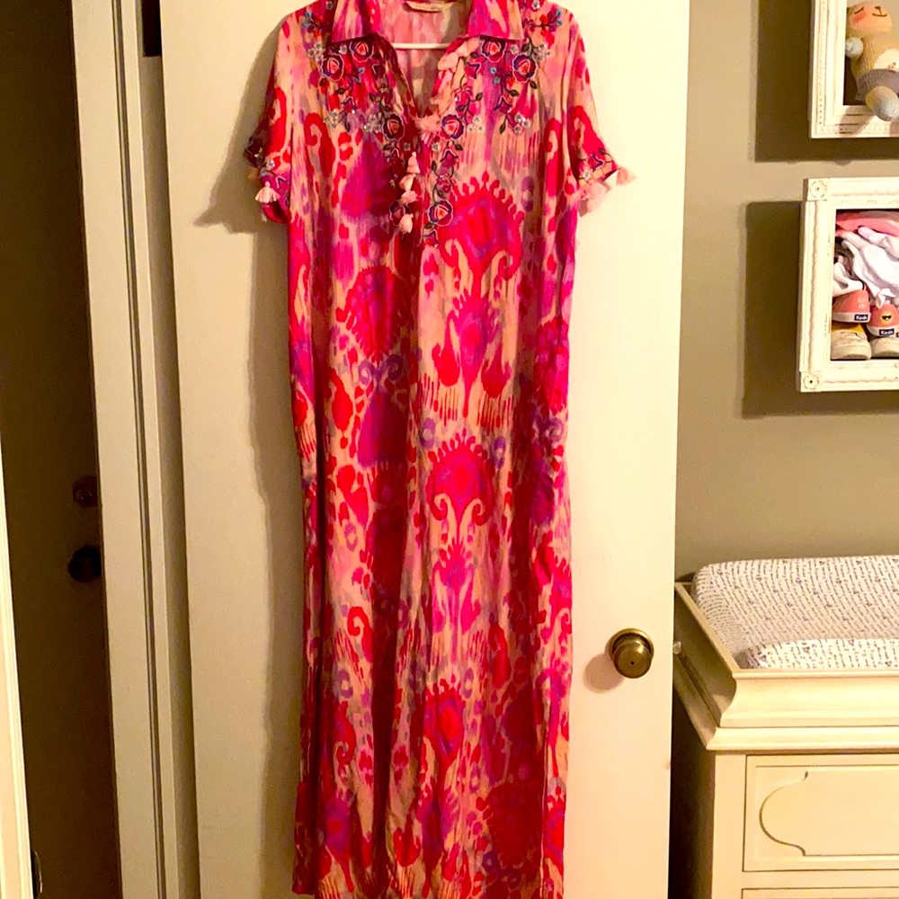 Soft Surroundings Beaded Kaftan